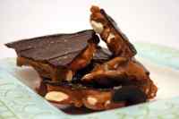 Dark Chocolate Almond<br/>Sea Salt Toffee